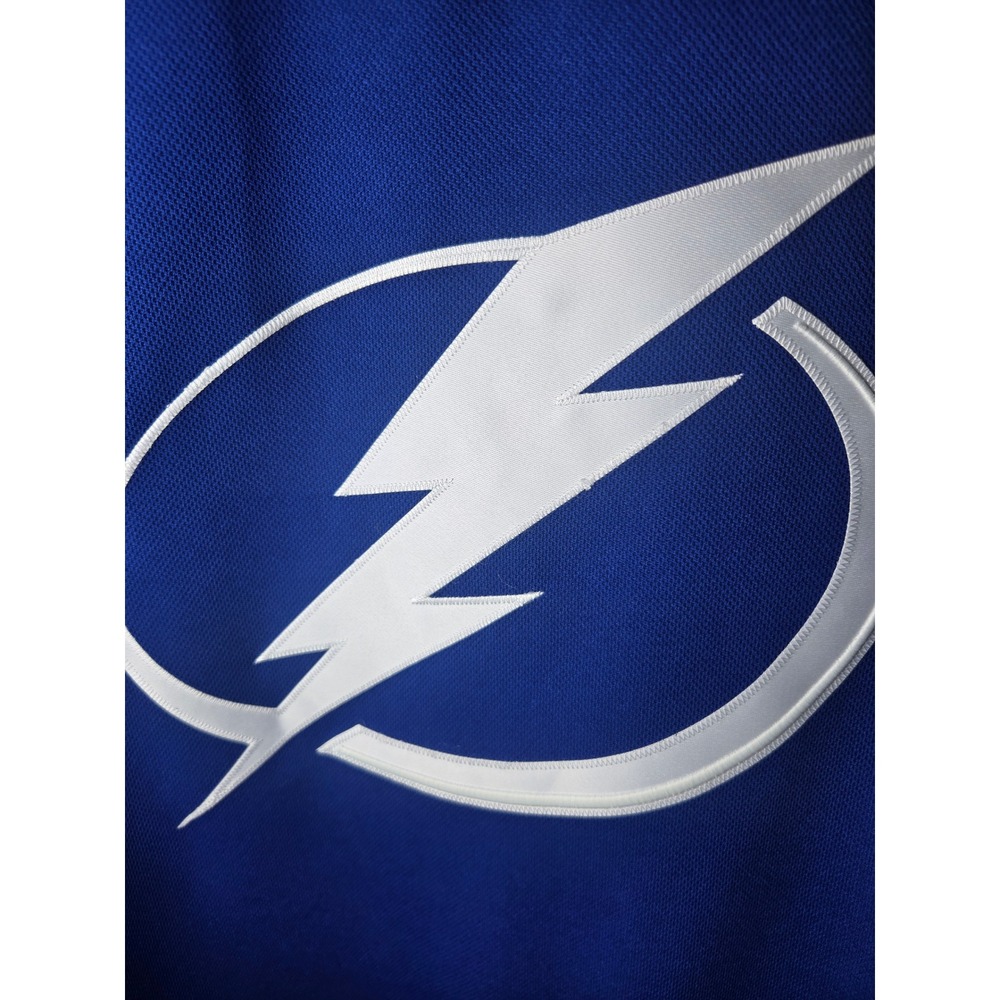 Tampa Bay Lightning Adidas Authentic Home Jersey Mens 44 - Picture 3 of 6